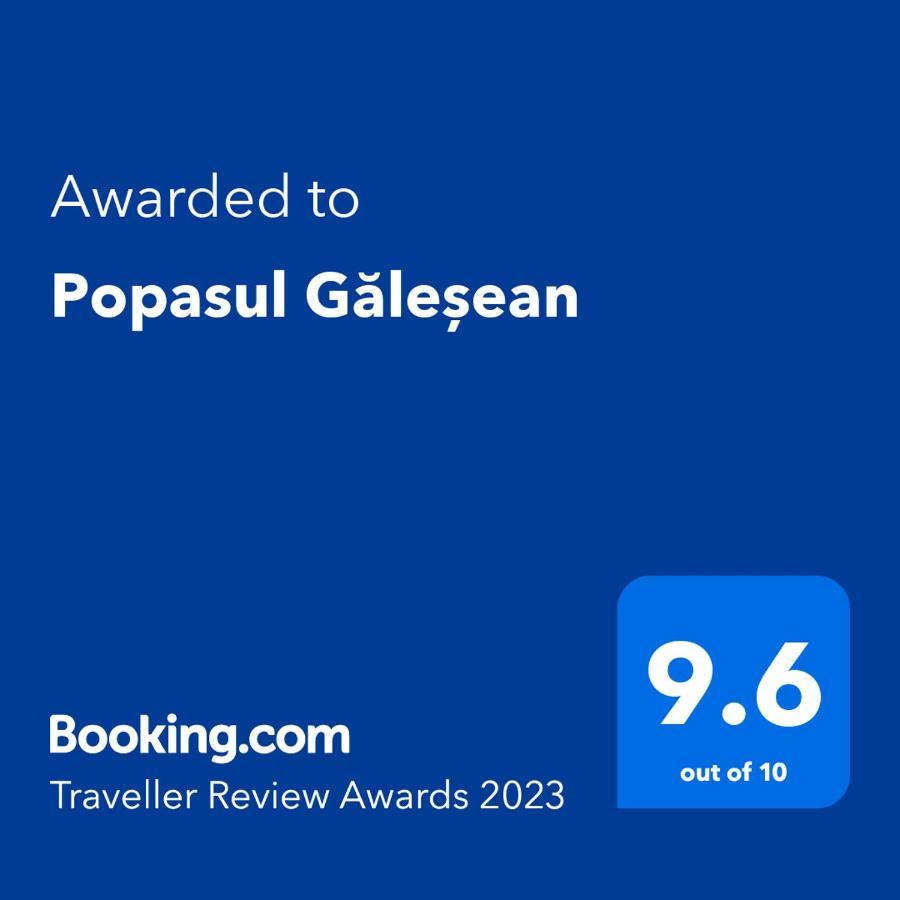 Popasul Galesean Hotel Galesu Bagian luar foto